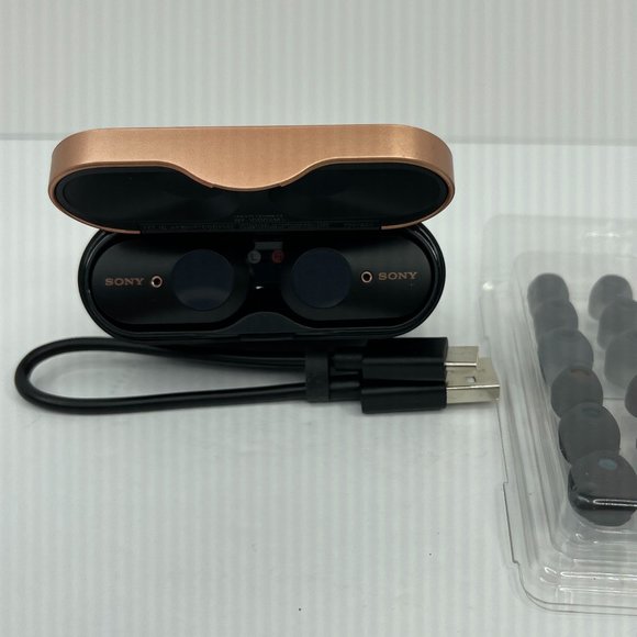 NEW Sony WF-1000XM3 True Wireless Noise-Canceling In-Ear Earphones (Black) - Picture 3 of 4